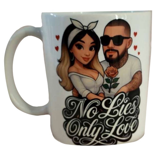 Abe & Less Mug